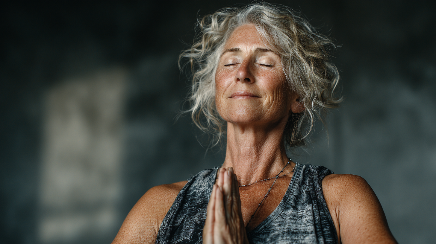 Rodina cvičí jogu spolu